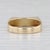 Metal 0.10ctw Diamond Ring 14k Yellow Gold Size 6 Stackable Wedding Band For Sale - Image 7 of 8