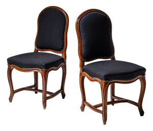 Baroque Side Chairs, 1850s, Set of 2