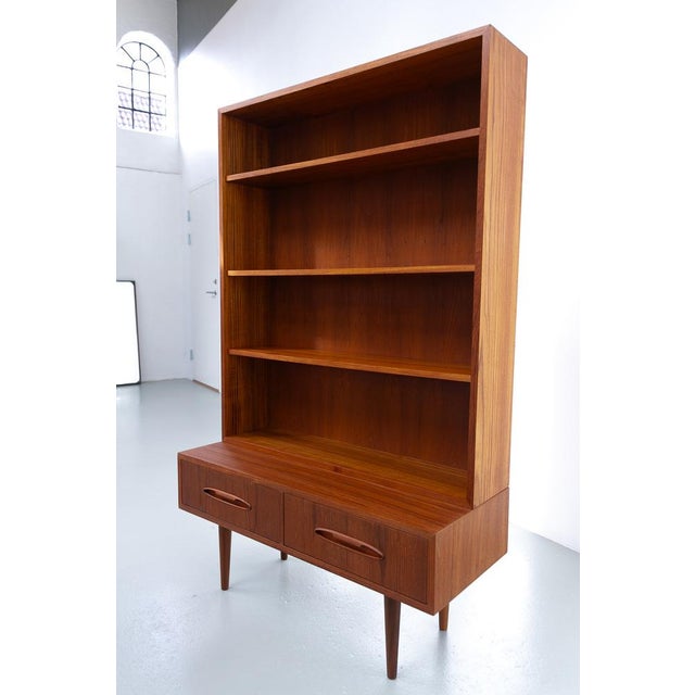 1960s Danish Modern Teak Bookcase, 1960s For Sale - Image 5 of 18