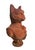 Add a unique, whimsical charm to your home decor or garden loggia with this striking vintage anthropomorphic cat bust...