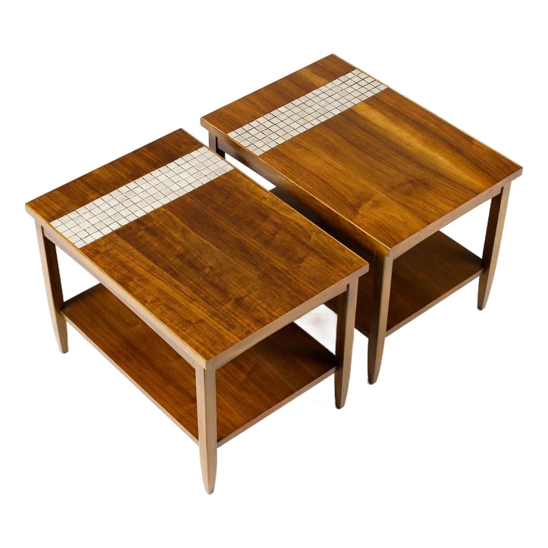 Mid Century Vintage Attributed to Lane Monte Carlo Walnut Rectangular ...