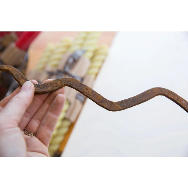 African Vintage African Iron Snake For Sale - Image 3 of 6