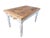 1950s Vintage Country Table in Wood, 1950s For Sale - Image 5 of 5