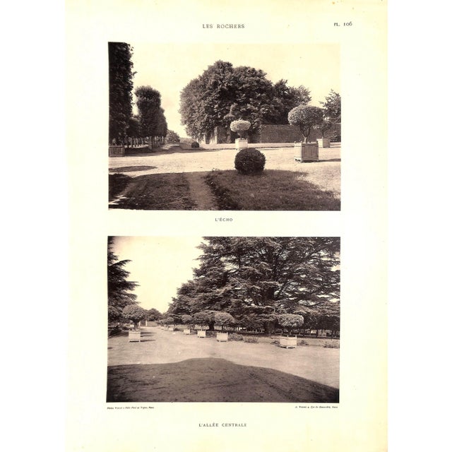 White "Jardins De France: Volume Ii" 1925 Pean, P. For Sale - Image 8 of 12