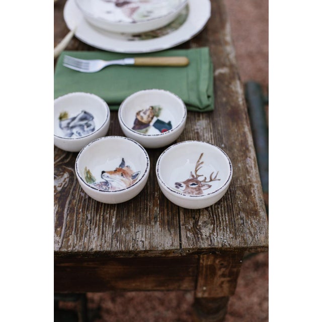 VIETRI Wildlife Assorted Dinner Plates - Set of 8 For Sale - Image 10 of 12