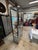 Chrome & Glass Wine Display Cabinet with Illuminated Interior. Brand/ Designer is Unknown, but item is extremely well...