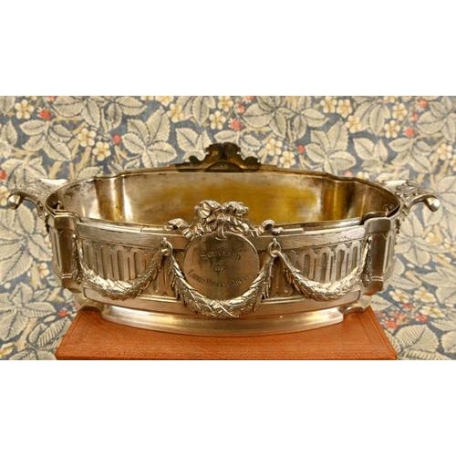 Neo-Classical French Silver-Plate Centrepiece, 1909 For Sale - Image 9 of 12