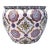 Vintage Porcelain Chinoiserie Fish Bowl Planter For Sale