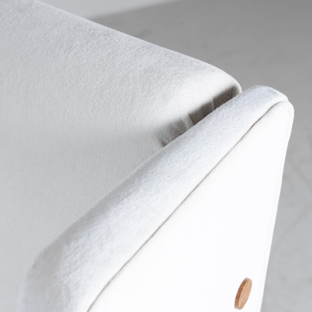 Gianfranco Frattini Mod. 877 Armchair and Pouf by Gianfranco Frattini for Cassina, 1959, Set of 2 For Sale - Image 4 of 16