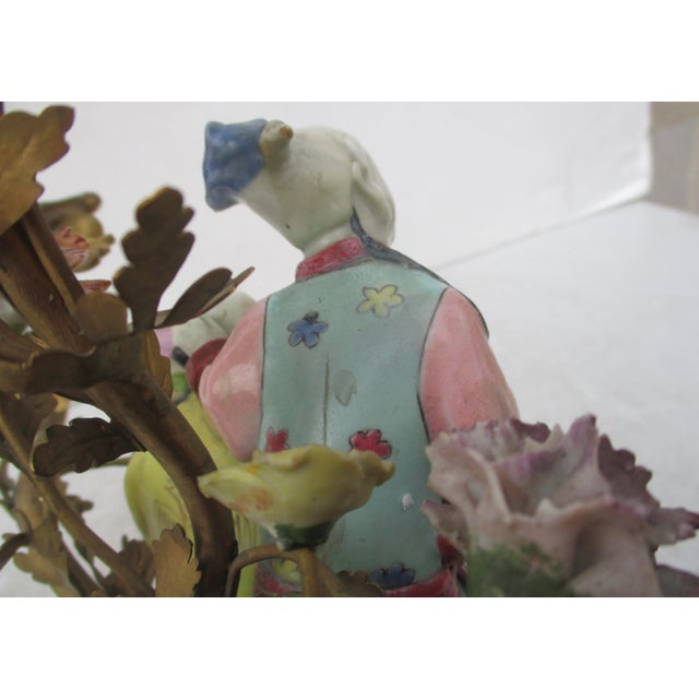 !8th Century Chinese Porcelain and Ormolu Candelabra For Sale - Image 11 of 13