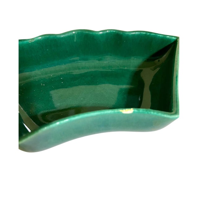 Ceramic Mid 20th Century Ceramic Lazy Susan Set With Salt and Pepper - 10 Pieces For Sale - Image 7 of 8