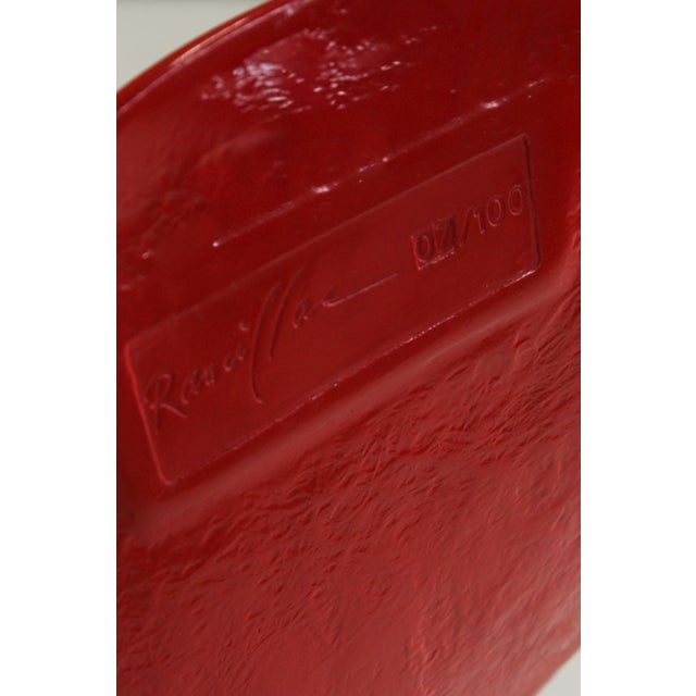 Red Elephant Lounge Chair by Bernard Rancillac, 1960s For Sale - Image 9 of 14