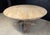 Large Farmhouse Round Dining Table in Oak, 1940 For Sale - Image 12 of 18