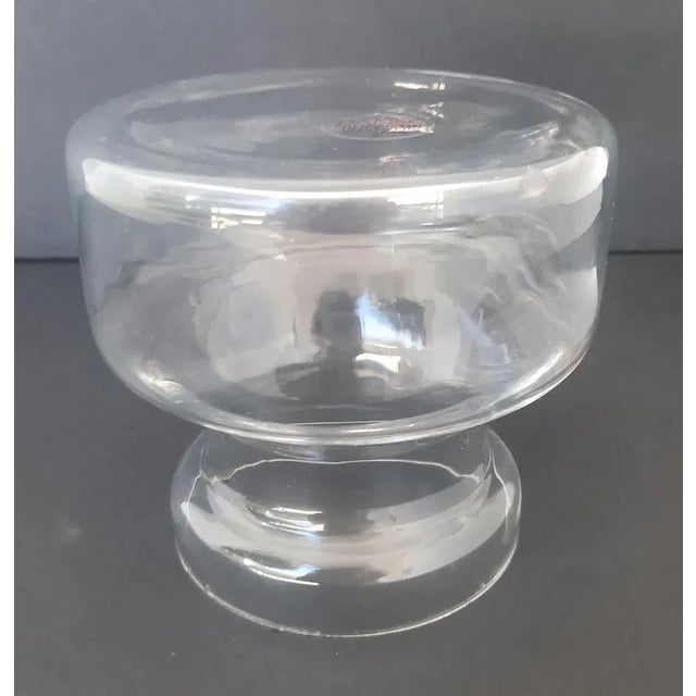 Glass Vintage Dansk Scandinavian Bulb Vase For Sale - Image 7 of 12