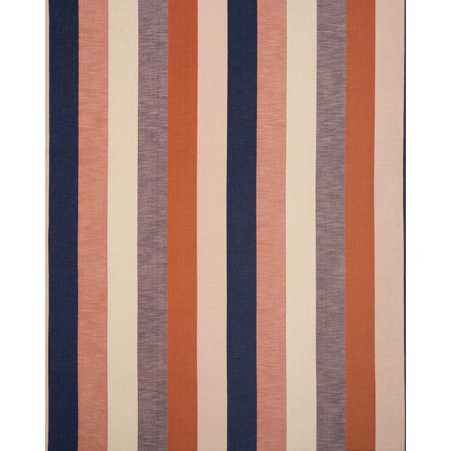 Appino Stripe is a textural medium-scale pattern that showcases a unique blend of weave constructions and warp colors....