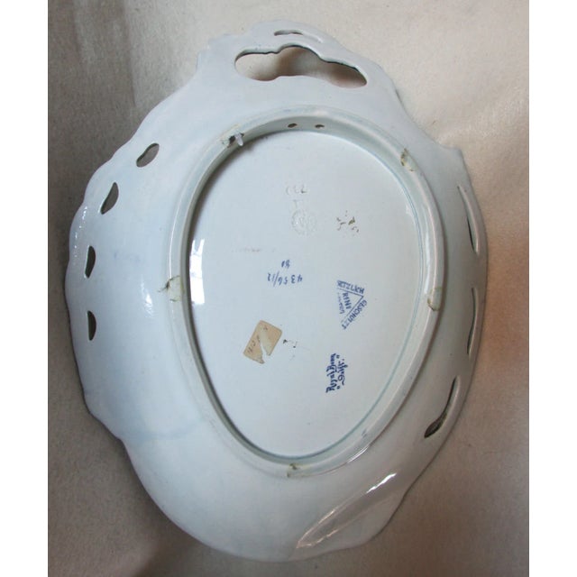 Late 19th Century Antique Royal Bonn, Old Delft Plaque With Portrait of Soldier For Sale - Image 5 of 7