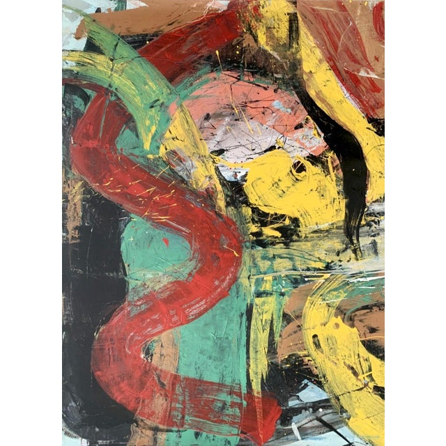 Monika Rossa, Abstraction, 2023, Oil on Canvas For Sale - Image 6 of 6