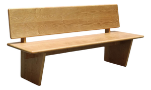 Bench in Light Oak, Italy, 1980s