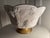 1950s Milk Glass Punch Bowl For Sale - Image 4 of 12