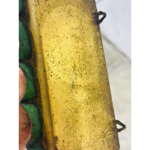 1960s Vintage Italian Wall Brackets, a Pair For Sale - Image 5 of 9