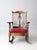 This early-1900s farmhouse rocking chair exudes a quiet, inviting charm. The gently carved back splat and turned spindles...