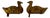 Pair of Salvaged Duck Carnival / Fairground Shooting Target With Great Patina For Sale