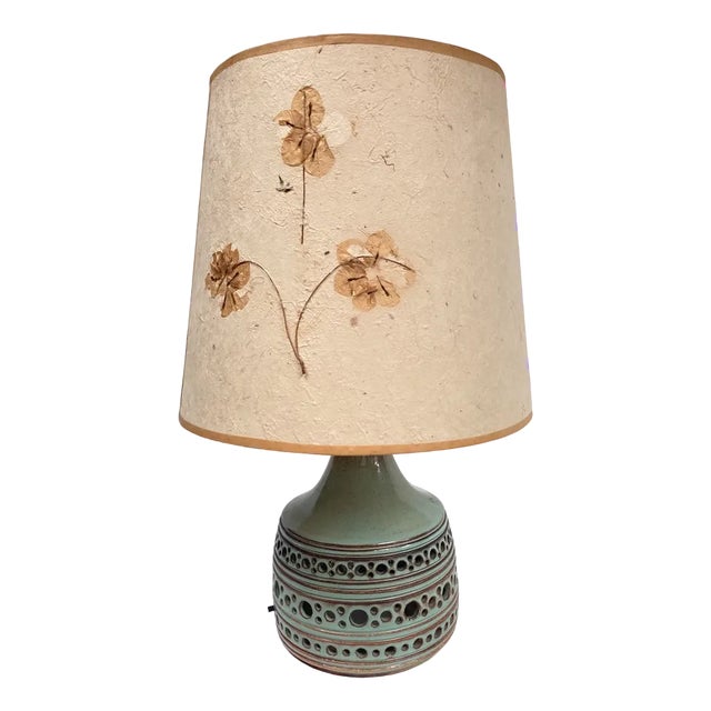 Vintage Ceramic Lamp from Vallauris, 1970 For Sale