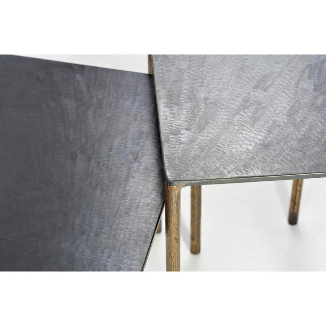 Brass Side Table by Lukasz Friedrich For Sale - Image 15 of 17