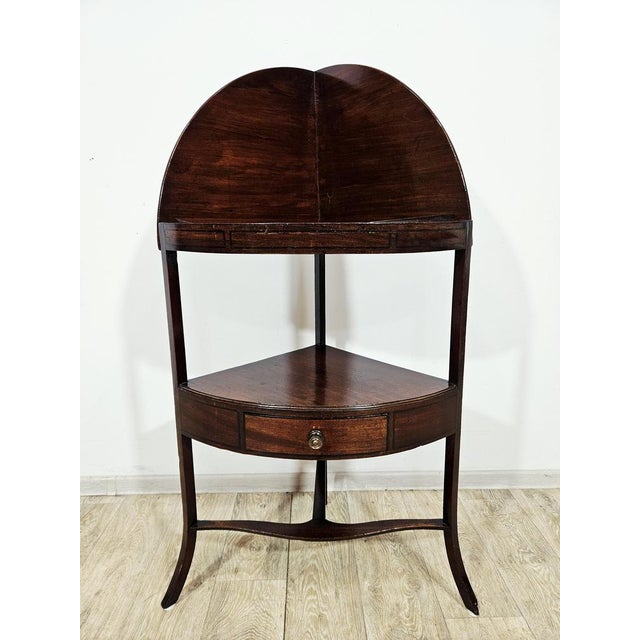 Antique Mahogany Washbasin, England, Early 19th Century For Sale - Image 10 of 17