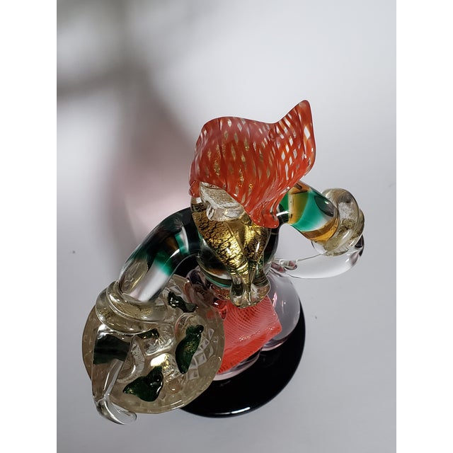 1950s Salviati Murano Glass Figure of a Woman For Sale - Image 9 of 18