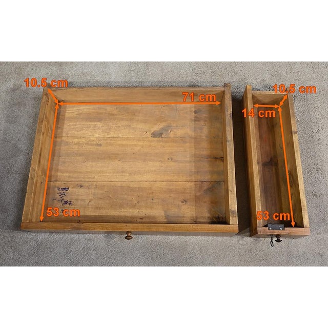 Bureau Desk in Cherrywood, Late 19th Century For Sale - Image 17 of 18