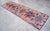 1970s Runner Rug Turkish Hand-Knotted Rug Pink Hallway Decor Kitchen Runner 3x10 Ft Approx For Sale - Image 15 of 18
