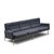 Florence Knoll for Knoll Mid Century Parallel Bar Sofa For Sale - Image 9 of 9