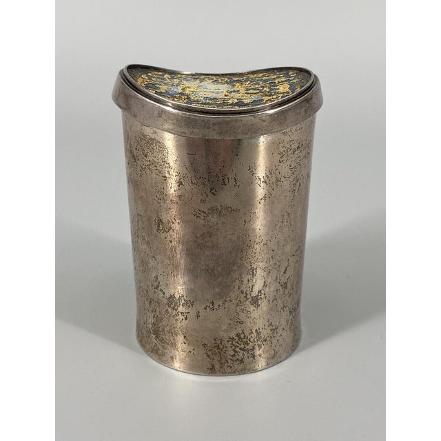 Lidded Box in 925 Sterling Silver with Enameled Zodiac Signs, 1960s For Sale - Image 6 of 18