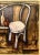 Vitaly Dlugy White Chair, 1989 Oil on Canvas For Sale - Image 4 of 13