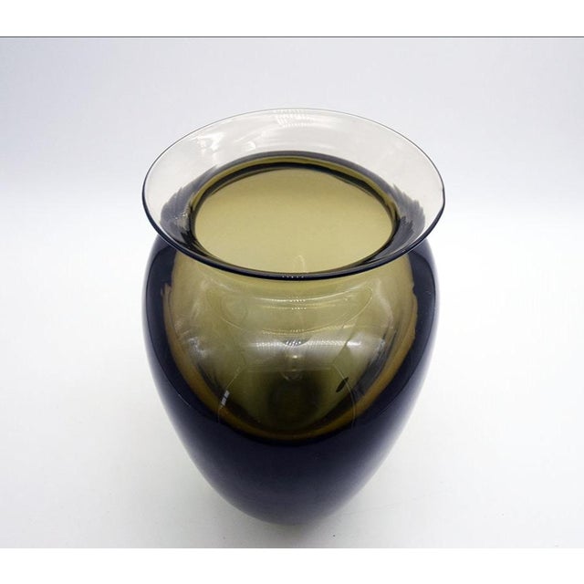 Flavio Poli Large Sommerso Vase by Flavio Poli for Seguso, 1960s For Sale - Image 4 of 10