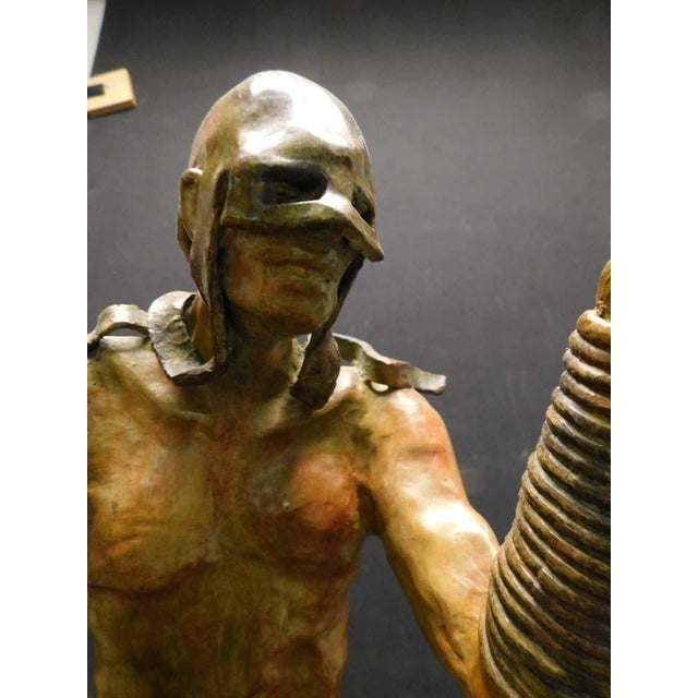 Renzo "A Solid Thought" Bronze Sculpture Hand Signed Great Decoration Artwork For Sale - Image 15 of 18