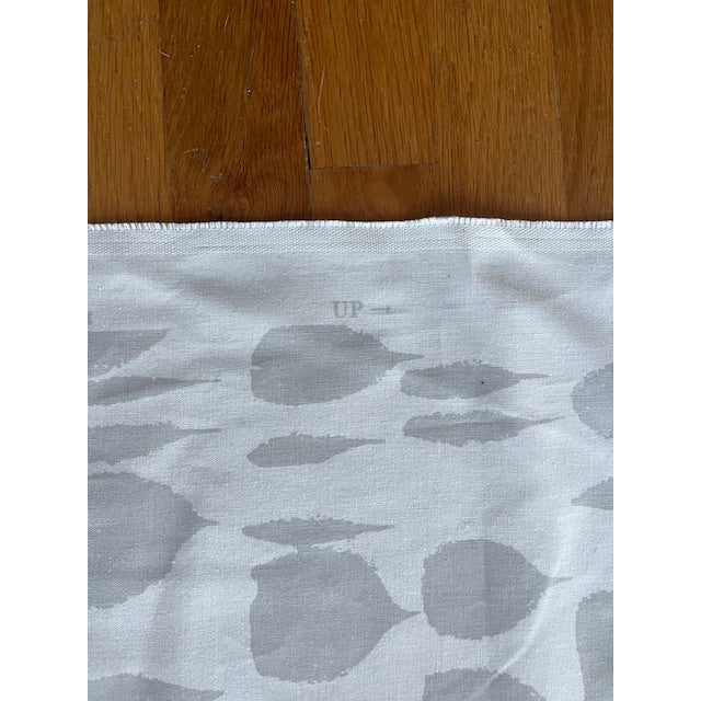 Textile Schumacher Queen of Spain in Dove Fabric Remnant 54" W X 116" L For Sale - Image 7 of 10