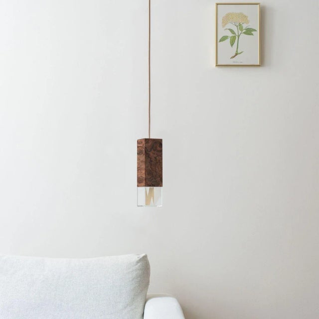 Not Yet Made - Made To Order Lamp One Wood 02 Ceiling Lamp by Formaminima For Sale - Image 5 of 8