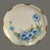 Victorian Vintage r.c. Versailles Bavaria Painted Gilded Blue Floral Aster Porcelain 4piece Tea Set For Sale - Image 3 of 9