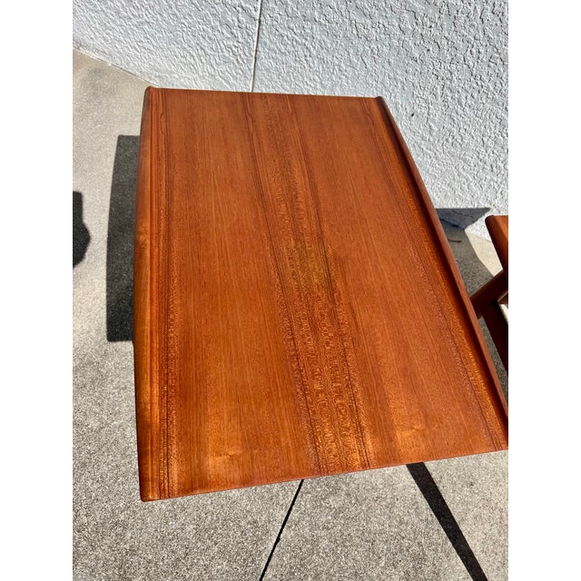 Wood Vintage Danish Mid-Century Modern Teak Side Tables / End Tables by Grete Jalk for Glostrup Mobelfabrik For Sale - Image 7 of 9