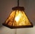 Here's a finely made pendant light featuring a walnut frame and 6 slag glass inserts. This is an Arts & Crafts Style circa...