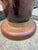 Monumental 35" Antique Artist-Signed Weller Louwelsa Art Pottery Table Lamp by William Haubrich For Sale - Image 6 of 12