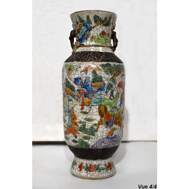 19th Century Crackled Earthenware Vase, Nanjing, China For Sale - Image 17 of 18