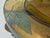 2000 - 2009 Large Art Glass Centerpiece Bowl with Brass Stand, 2000 For Sale - Image 5 of 18