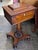 Antique Regency Mahogany Tea Caddy on Stand For Sale - Image 9 of 9