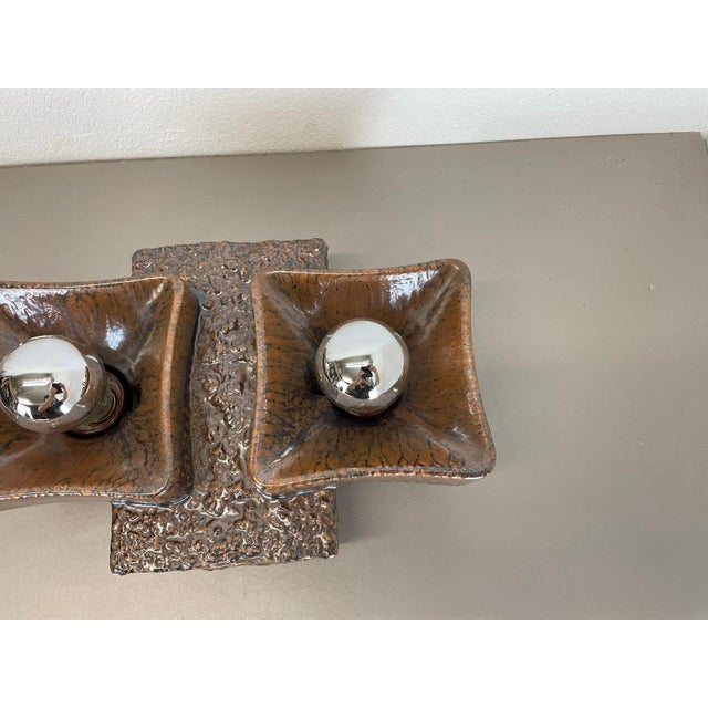 Vintage German Pop Art Fat Lava Wall Light from Traudl Brunnquell, 1960s For Sale - Image 6 of 18