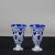 2000 - 2009 Bohemian Hand-Decorated Crystal Glasses, Set of 2 For Sale - Image 5 of 9