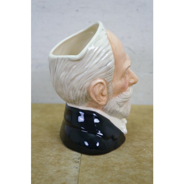 Ceramic Royal Doulton English Traditional Pyotr Ilyich Tchaikovsky Composer Toby Character Jug For Sale - Image 7 of 11