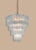 Murano Huge Murano Glass Trunk Chandelier | 80 Blue Alabaster Tubes | Italian Luxury Lighting For Sale - Image 4 of 5